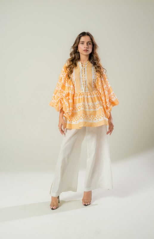 Amber Bloom Fusion Top - Raya Attire