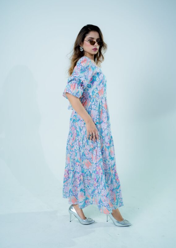Celeste Bloom Maxi - Raya Attire