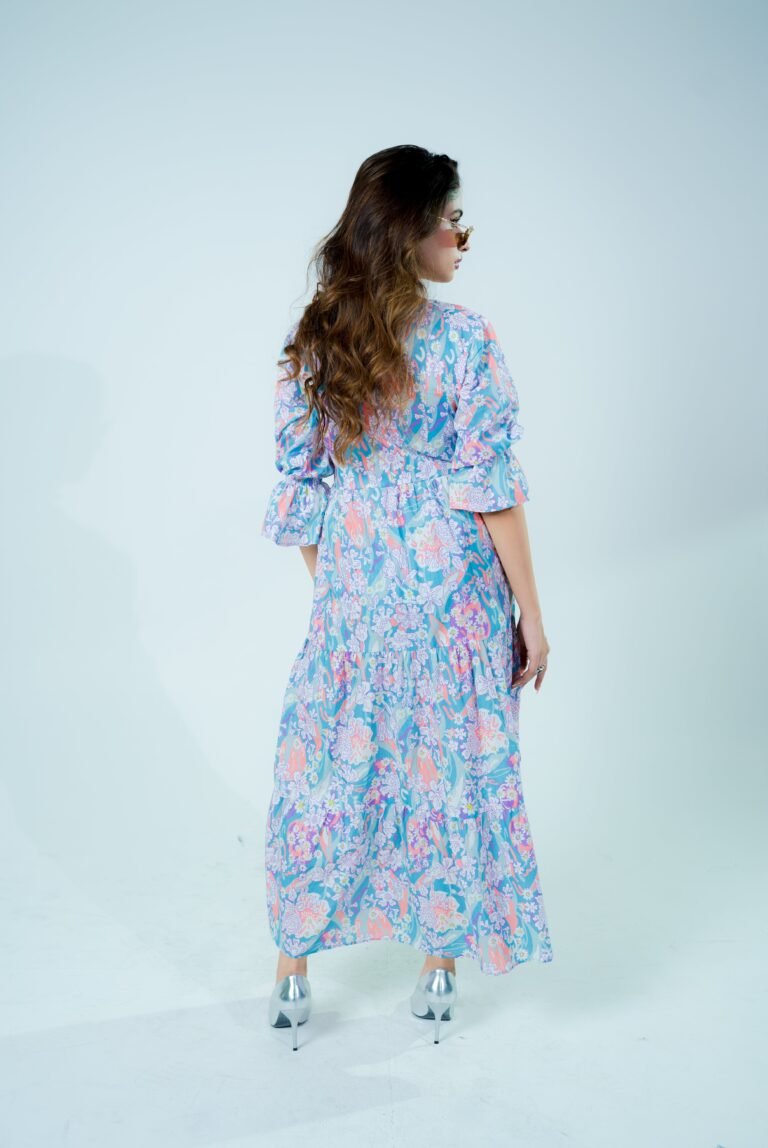 Celeste Bloom Maxi - Raya Attire